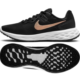 Buty do biegania Nike Revolution 6 Next Nature W DC3729 005 czarne złoty