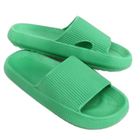 Klapki poduszkowe Yang Green zielone