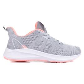 TRENDI Tekstylne Buty Sportowe szare