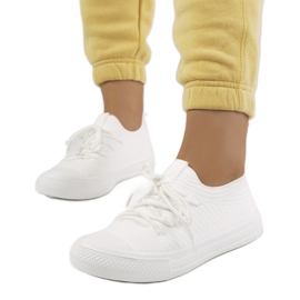 Białe trampki damskie Medina