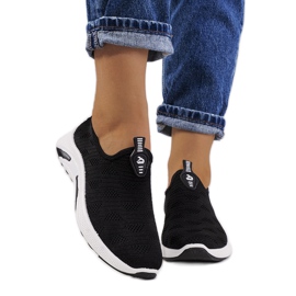 Czarne obuwie sportowe Abby