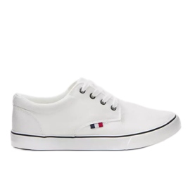 Białe tenisówki męskie Owens