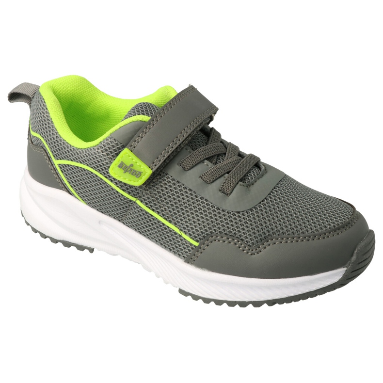 Befado obuwie dziecięce  516Y117 szare zielone