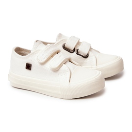 Dziecięce Klasyczne Trampki Big Star JJ374037 Białe