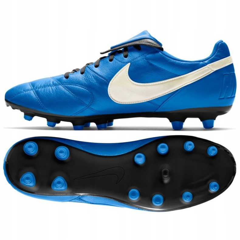 Buty piłkarskie Nike Premier Ii Fg M 917803-414 niebieskie