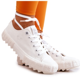 Damskie Trampki Tenisówki Big Star JJ274509 Białe