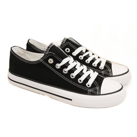 Trampki niskie tekstylne Atletico W ATC266A czarne