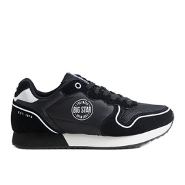 Czarne sneakersy męskie Big Star JJ174140