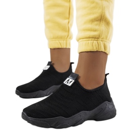 BM Czarne obuwie sportowe Aaron