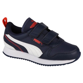 Buty Puma R78 Sl V Ps Jr 374429 03 białe