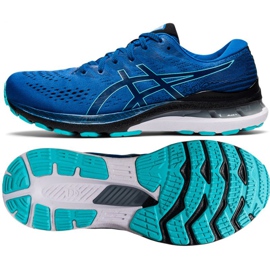 Buty do biegania Asics Gel-Kayano 28 M 1011B189 402 niebieskie