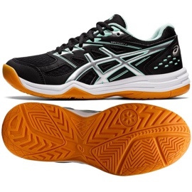 Buty do siatkówki Asics Upcourt 4 W 1072A055 013 czarne czarne