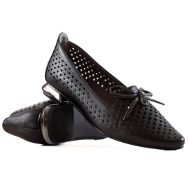 Czółenka W Sreduszka VINCEZA czarne