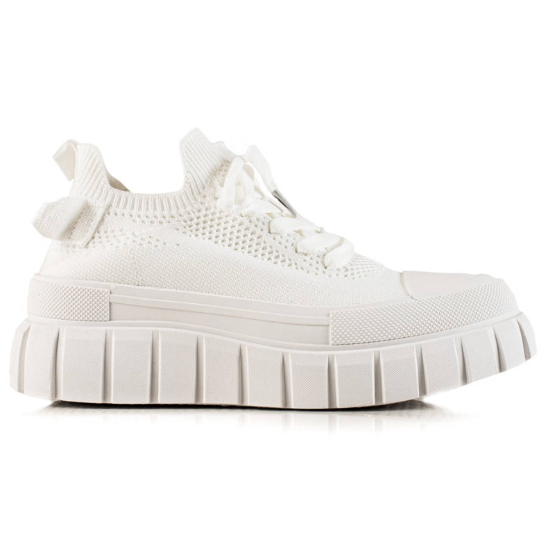 TRENDI Modne Trampki Na Platformie białe