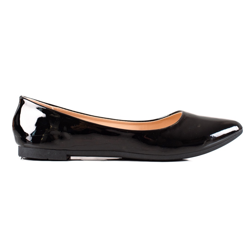 Seastar Lakierowane czarne baleriny