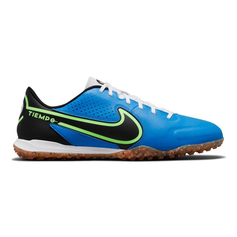 Buty piłkarskie Nike Tiempo Legend 9 Academy Tf M DA1191-403 niebieskie niebieskie
