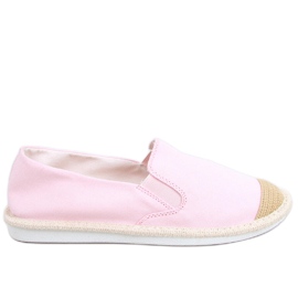 Espadryle damskie Alba Pink różowe