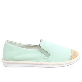 Espadryle damskie Alba Green zielone
