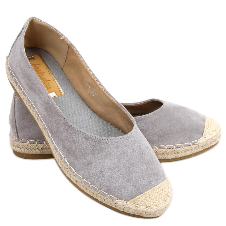 Espadryle damskie Camino Grey szare
