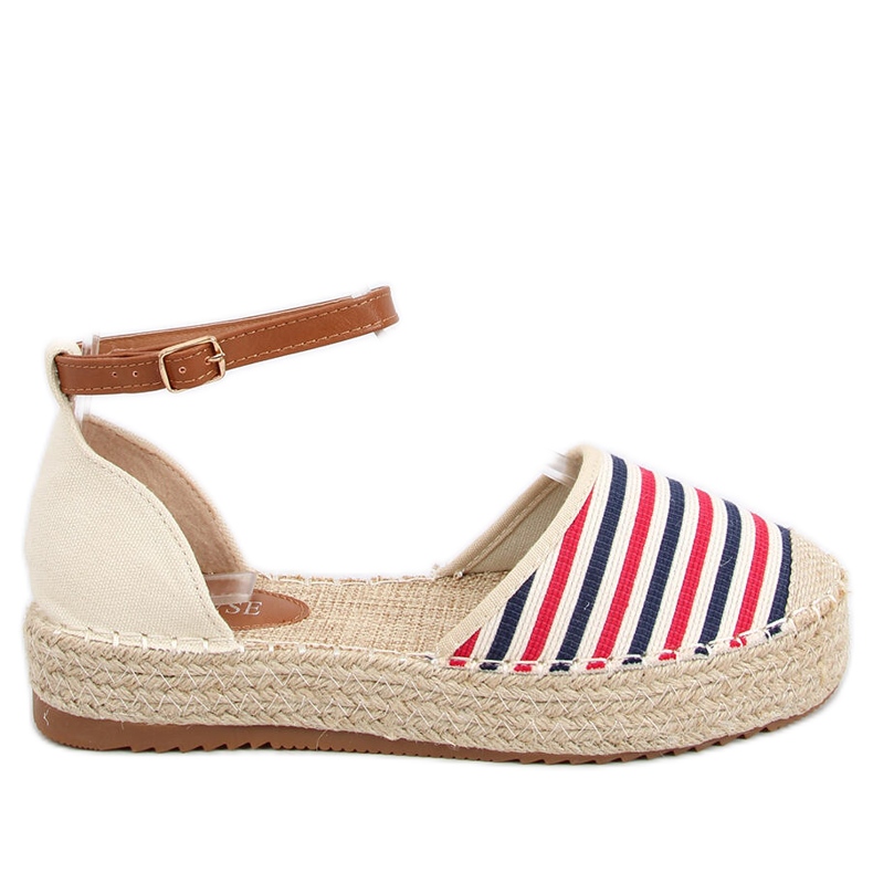 Espadryle w paski Gema Mix wielokolorowe