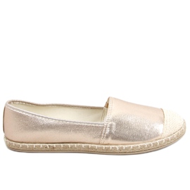 Espadryle damskie Casto Gold złoty