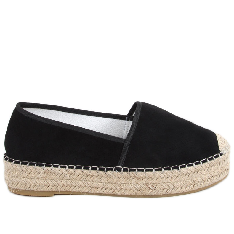 Espadryle damskie Zeca Black czarne