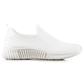 TRENDI Wygodne Wsuwane Sneakersy białe