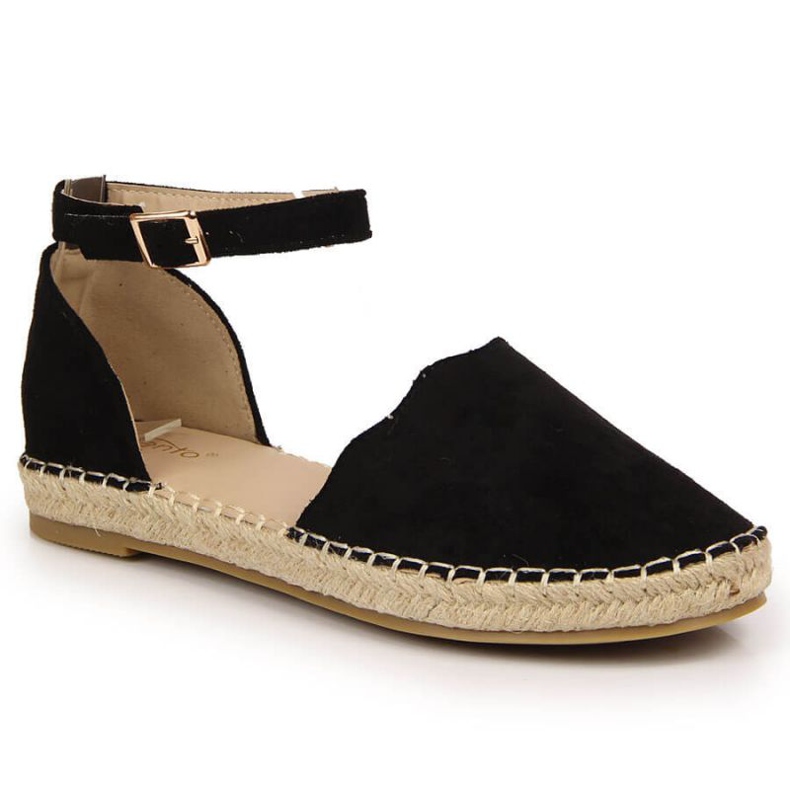 Espadryle eVento W EVE343A czarne