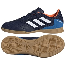 Buty piłkarskie adidas Copa Sense.3 In Jr GW7408 niebieskie