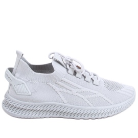 Buty sportowe skarpetkowe Zewa Grey szare