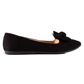 Baleriny Z Kokardą VINCEZA czarne