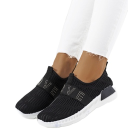 Czarne obuwie sportowe Brian