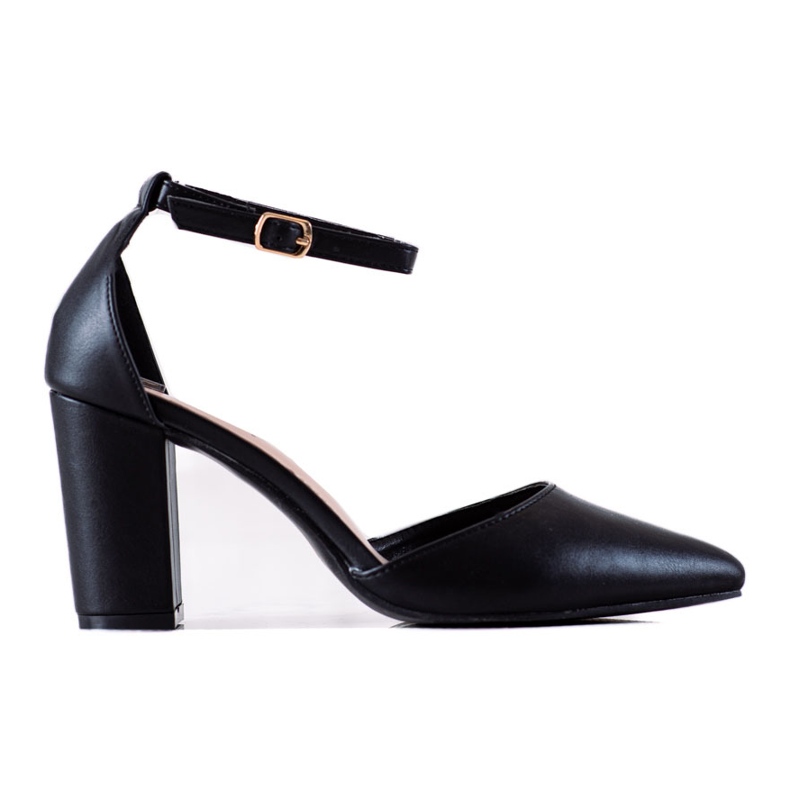 Seastar Czarne Czółenka Ze Sprzaczką