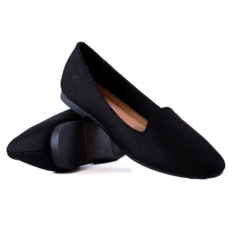 TRENDI Czarne Lordsy W Kropki