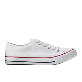 Białe trampki męskie Viktor