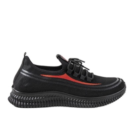 Czarne sneakersy sportowe Tooley