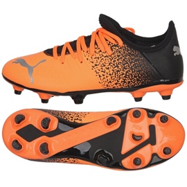 Buty piłkarskie Puma Future Z 4.3 FG/AG M 106767 01 pomarańczowe pomarańcze i czerwienie