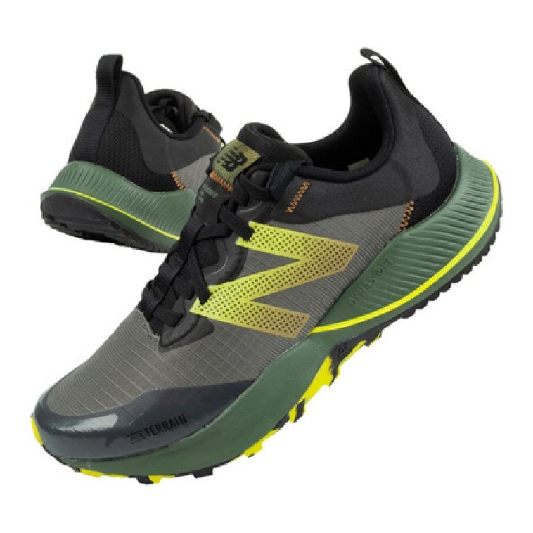 Buty New Balance M MTNTRMG4 czarne szare zielone