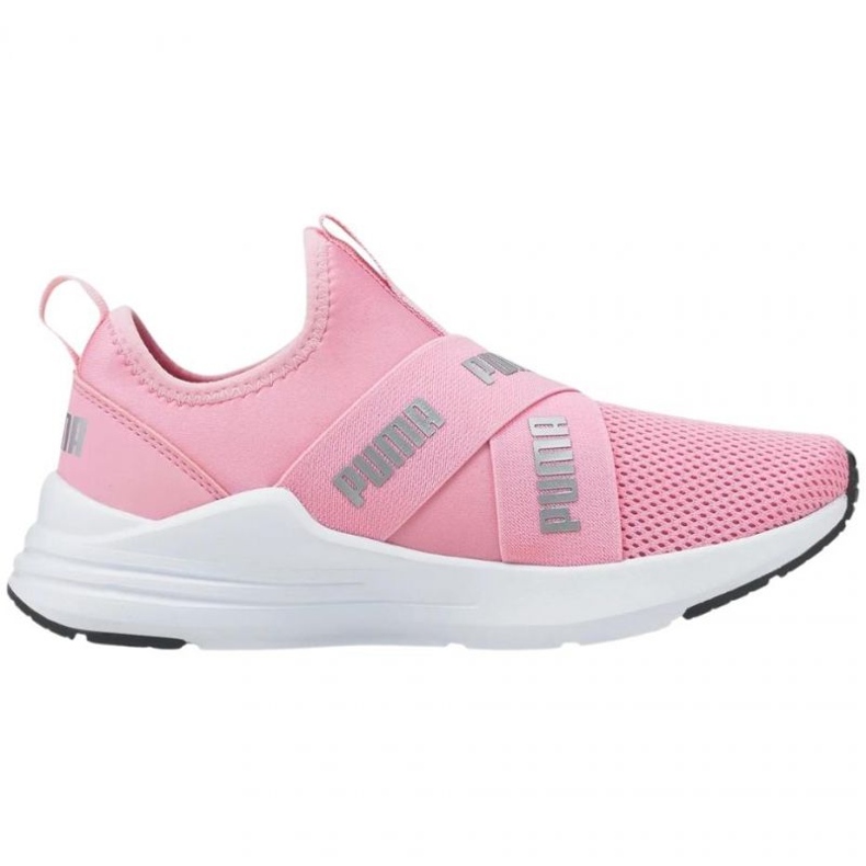 Buty Puma Wired Run Slip On Summer Jr 383732 01 różowe