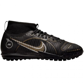 Buty piłkarskie Nike Mercurial Superfly 8 Academy Tf Jr DJ2864 007 czarne czarne
