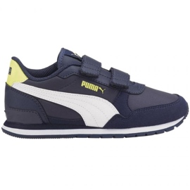 Buty Puma St Runner v3 Nl V Ps Jr 384902 02 niebieskie