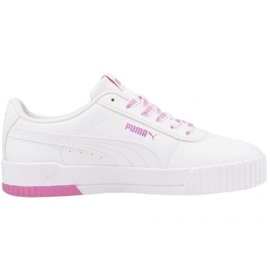Buty Puma Carina Logomania W 383906 02 białe różowe