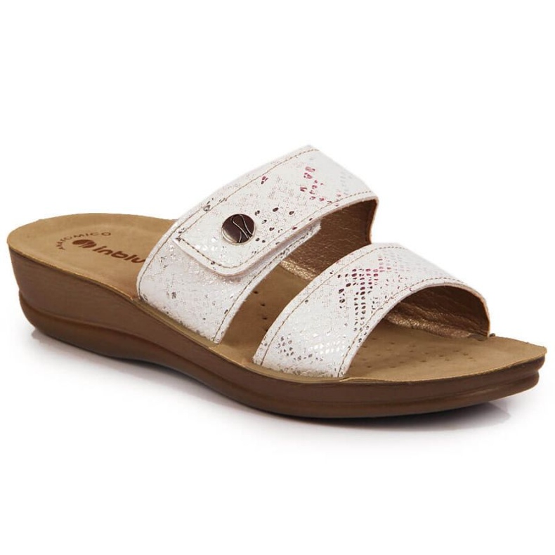 Klapki na rzep Inblu W ARC10A białe