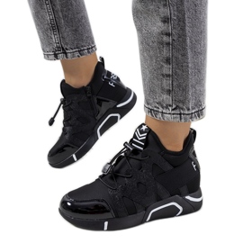 Czarne sneakersy damskie Jarvis