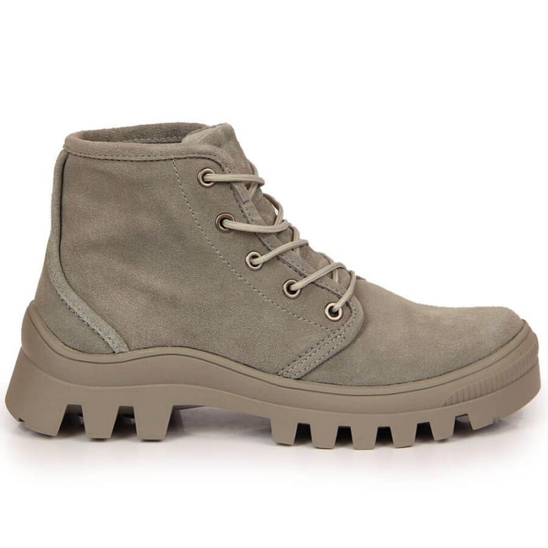 Trampki skórzane Filippo W PAW325B szare