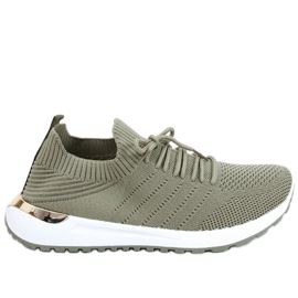 Buty sportowe skarpetkowe Bello Green zielone