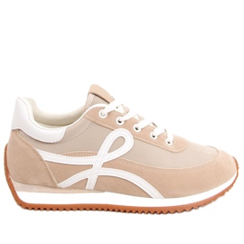 Buty sportowe Coby Khaki beżowy