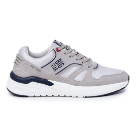 Męskie Sneakersy Big Star JJ174276 Szare