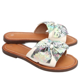 Klapki damskie Vors Beige beżowy