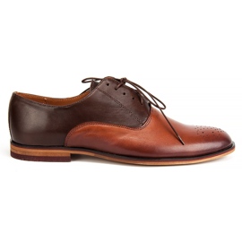 Półbuty Filippo 279A-666 Brązowe